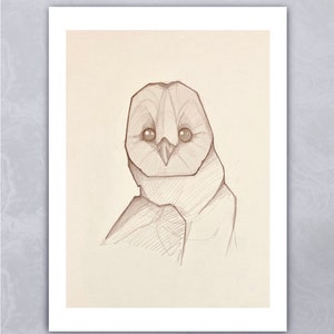Owl Giclee Print “Nighteyes”