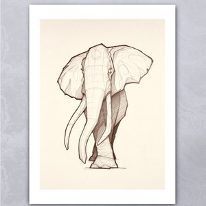 Elephant Giclee Print