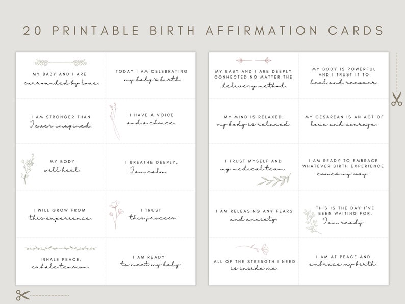 Gentle C-section Birth Plan, Gentle Cesarean Birth Preferences Template ...