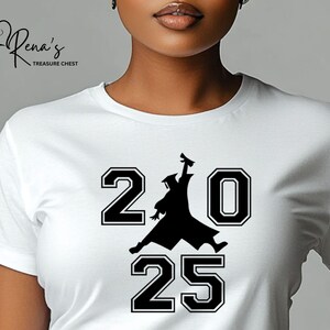 Graduate 2025, Senior 2025 SVG, Class of 2025 SVG, Graduation 2025, Digital Download, Cut File, Clip Art, Sublimation