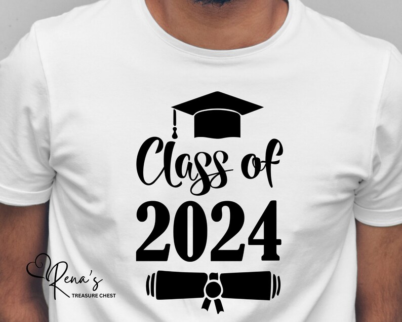 Graduate 2024, Senior 2024 SVG, Class of 2024 SVG, Graduation 2024