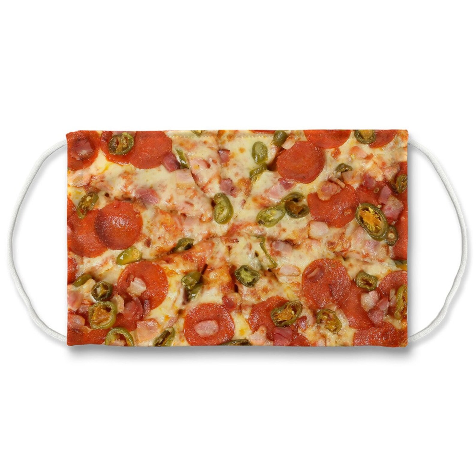 Pizza Face Mask Funny Face Mask Washable face mask Funny Etsy