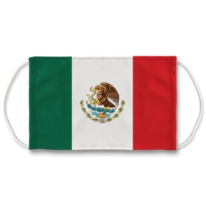 Patriotic Mexico Flag Face Mask, Mexican Flag Face Mask, Face Mask For Man Women, Funny Face Mask, Washable face mask, Reusable Face Mask