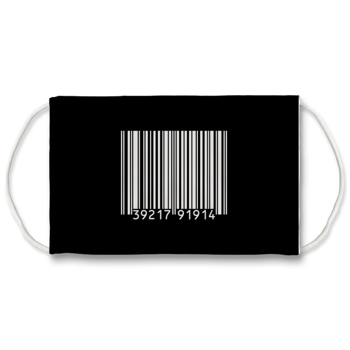 Barcode Face Mask, Funny Bar Code Face Mask, Washable Face Mask, Funny