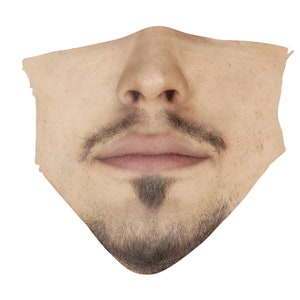 Face Mask for Men with Beard, Funny Beard Man Face Mask, Washable face mask, Reusable Face Mask for Adults and Kids Size, Protective Mask