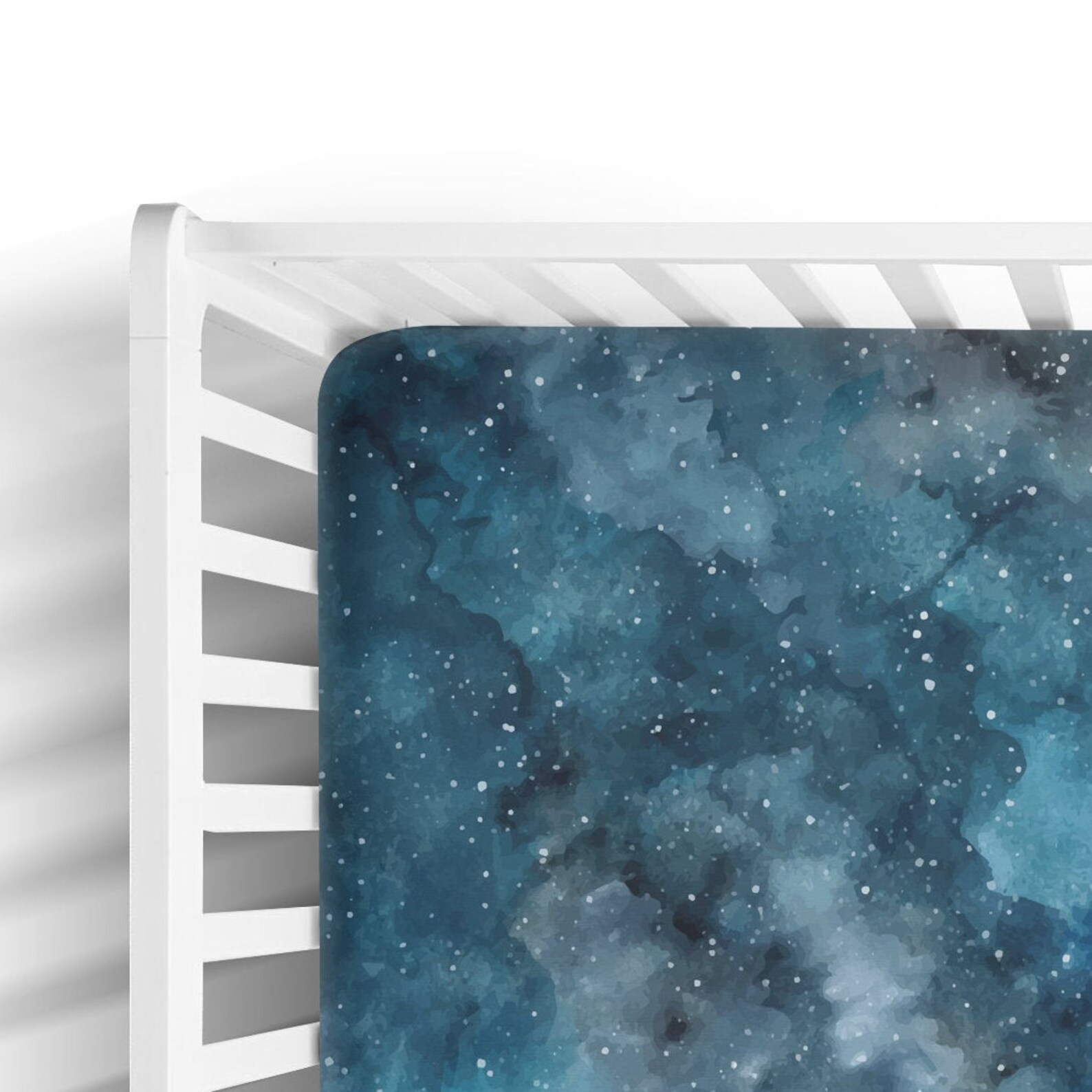 Blue Galaxy Crib Bedding Set Baby Shower Gift Baby Bedding Etsy