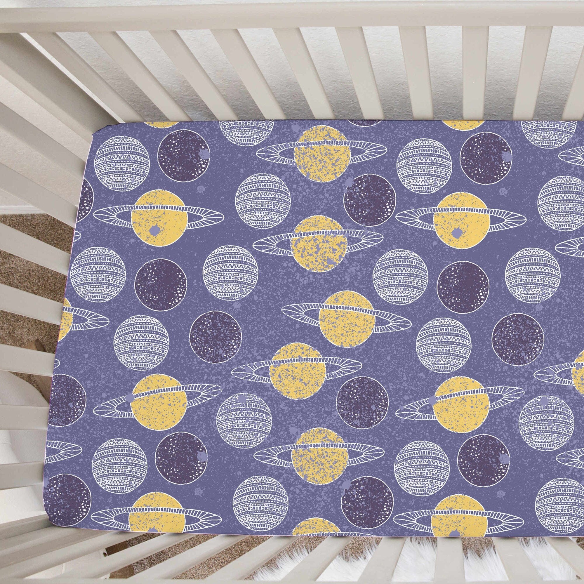 space crib sheets