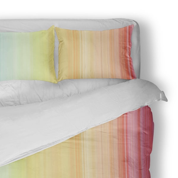 Rainbow Duvet Cover - Etsy