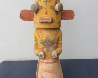 Poupée Hopis Kachina doll en bois 44 cm