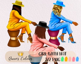 Lady Boss Clipart Fashion Girl Clipart Office Girl Clipart Black Girl Clipart Fashion Lady Clipart Boss Girl Clipart Business Woman.