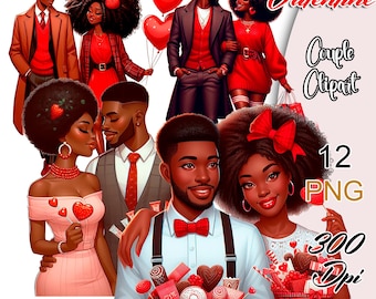 Valentines Day Clipart, Love Couple Clipart, Love Date Clipart, Engagement Clipart, Valentines Day Stickers Love, Love Story Clipart.