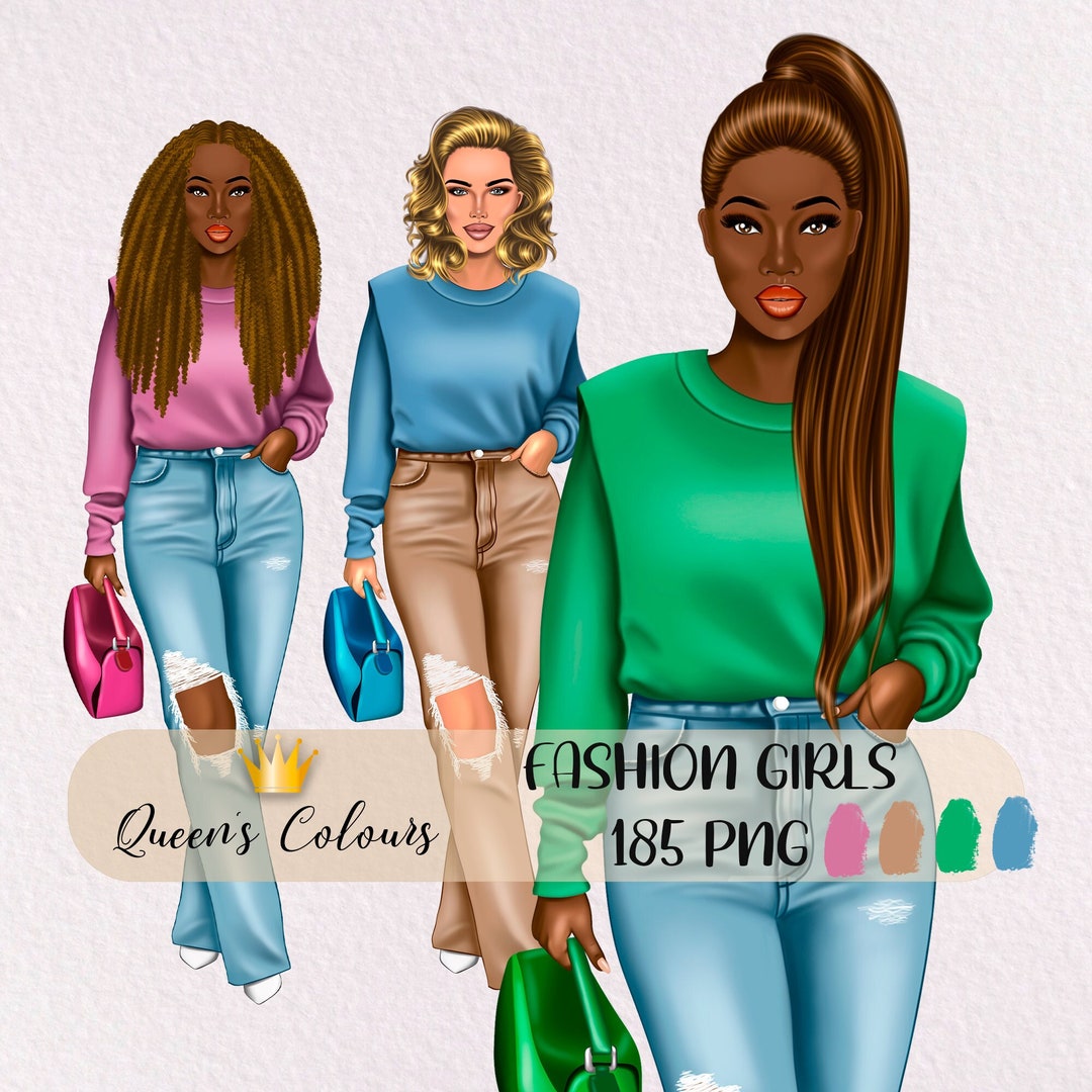 Denim Girl Clipart Fashion Girl Clipart Jean Clipart Planner Girl Denim Girl Clipart Fashion Girl Clipart Jean Clipart Planner Girl