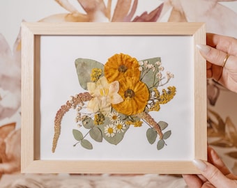 Conservación de flores prensadas, marcos de flores prensadas para recuerdos nupciales