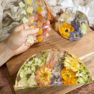 wedding flower block bridal bouquet preservation Florida woman owned small business  handmade floral art keepsake 
boutonnière wedding gift for couple 
semi circle bookshelf display