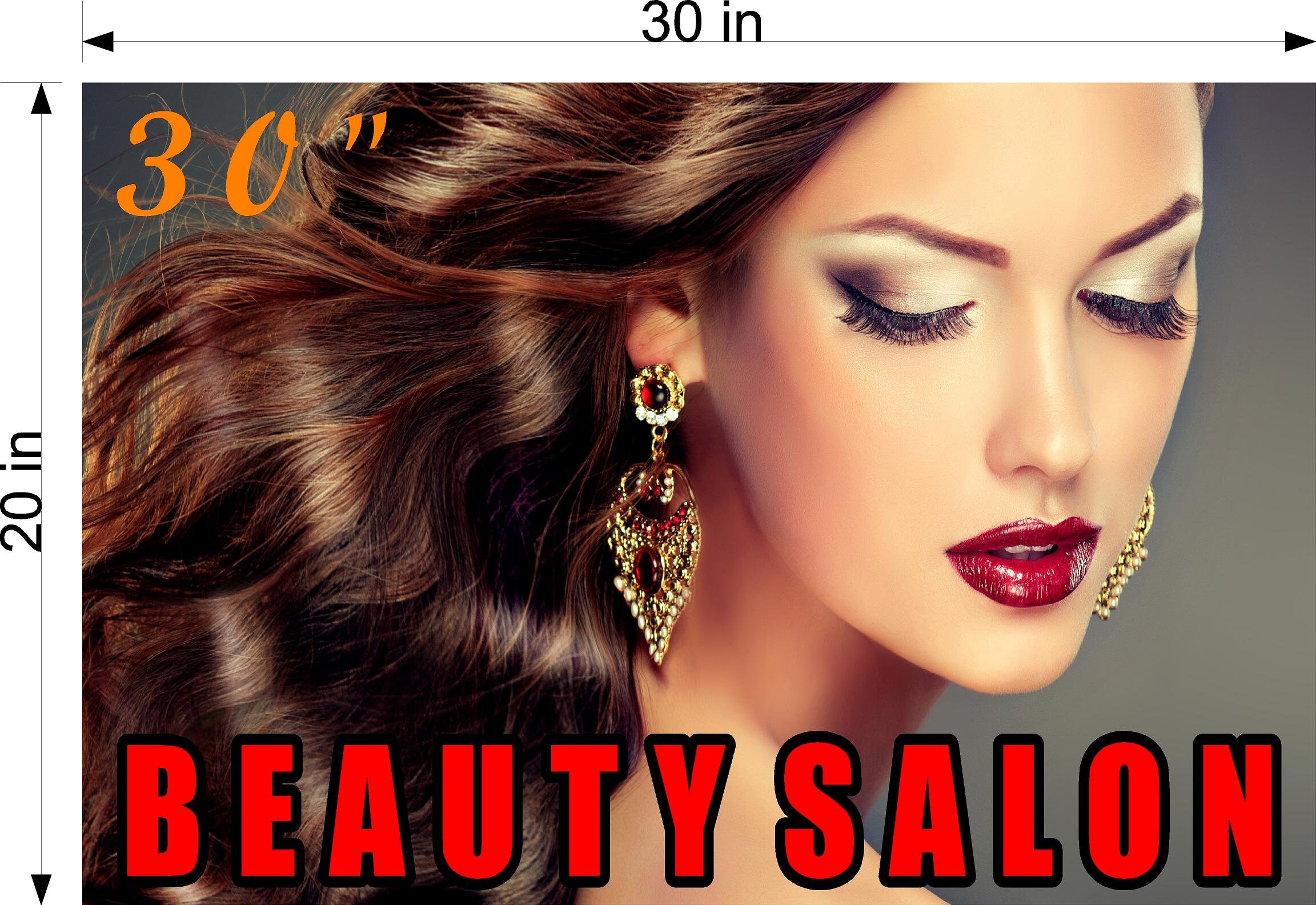 Hair Salon 03 Wallpaper Poster with Adhesive Backing Wall | Etsy