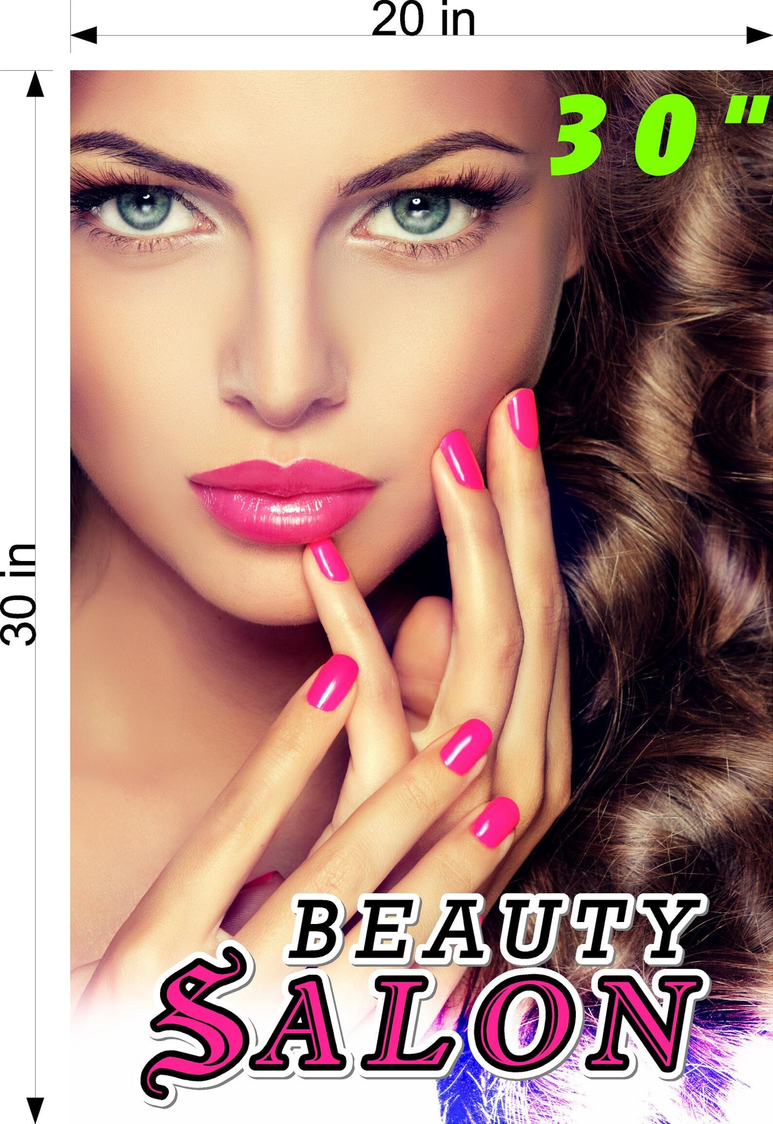 Friseur Salon 07 Wallpaper Poster mit Klebstoff Backing Wand | Etsy