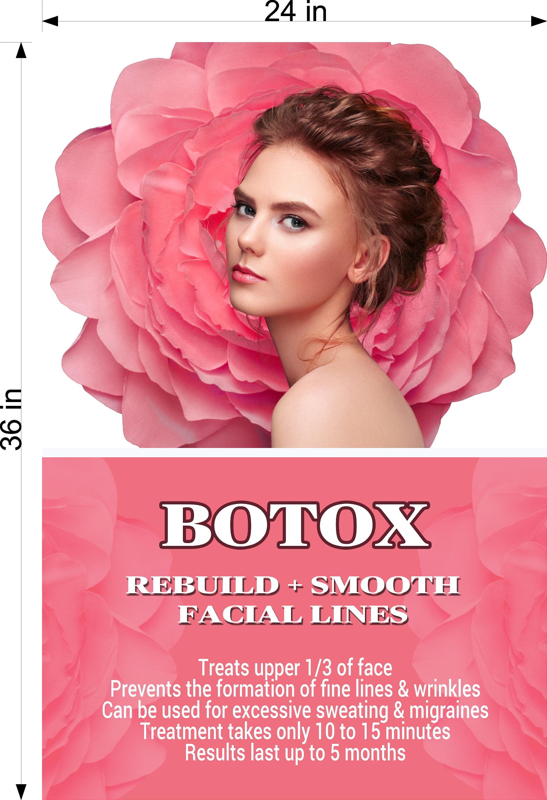 Botox 05 Photo-realistic Paper Poster Premium Interior Sign Advertising ...