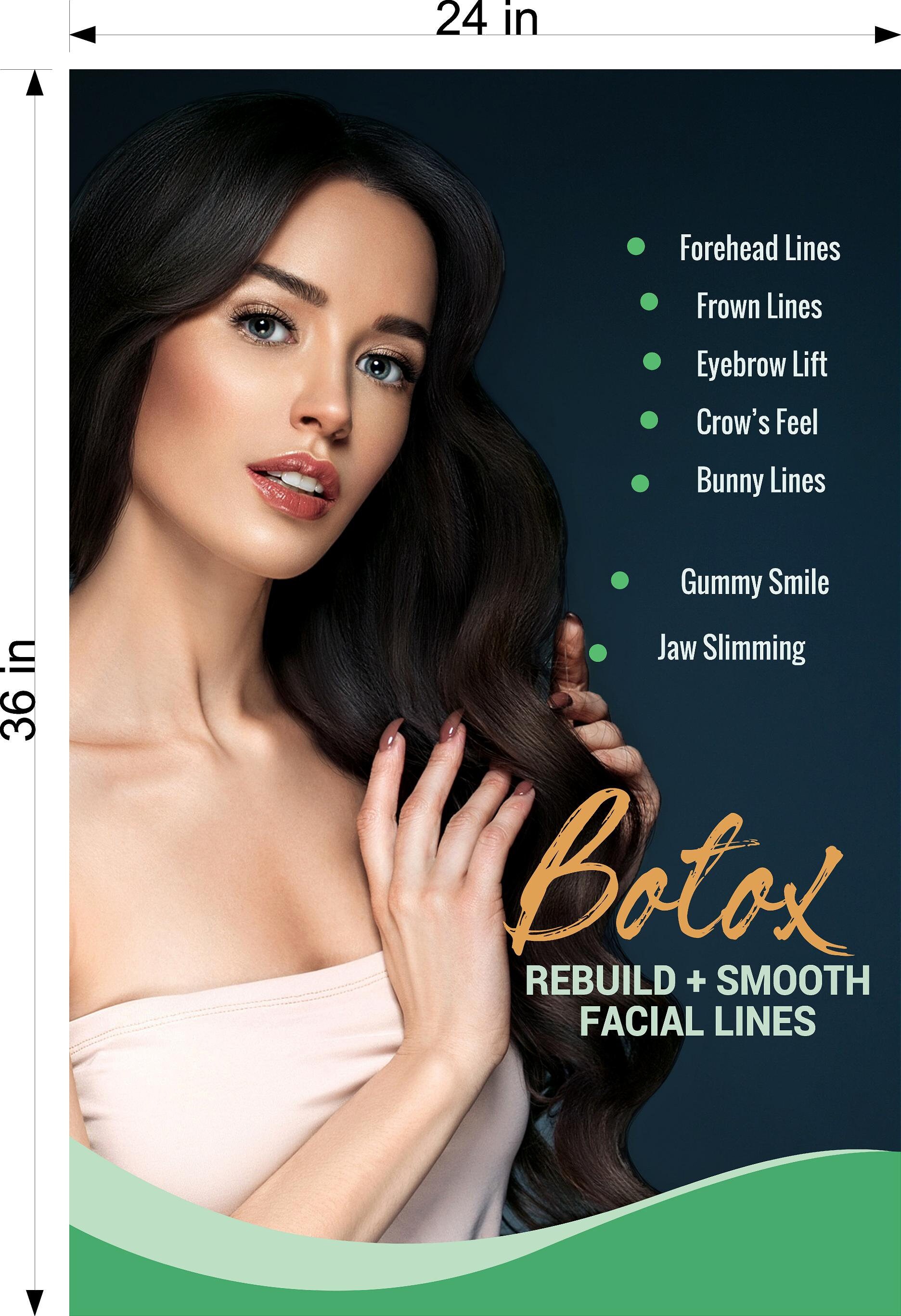 Botox 06 Photo-realistic Paper Poster Premium Interior Sign Advertising ...
