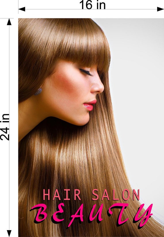 Hair Salon 01 Photo-Realistic Paper Poster Premium Matte | Etsy