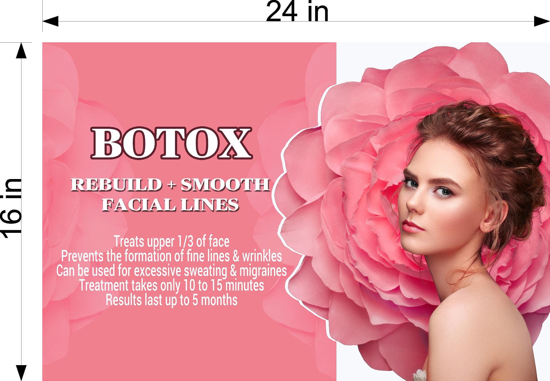 Botox Cloth Botox 10 Wallpaper Fabric Poster With Adhesive Backing Wall Decal ...
