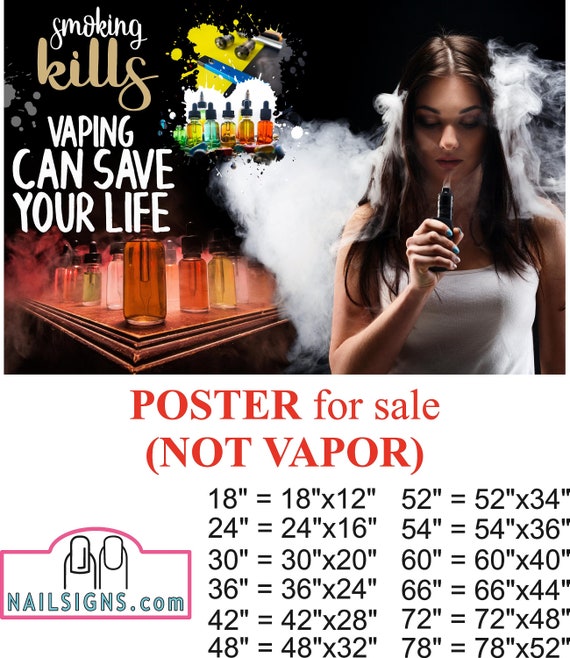 le cercle de la vap hagetmau photos Vape 10 Photo-realistic Paper Poster Premium Interior Inside Sign Wall  Window Non-laminated Juice Vaper E-liquids Pen Shop Horizontal