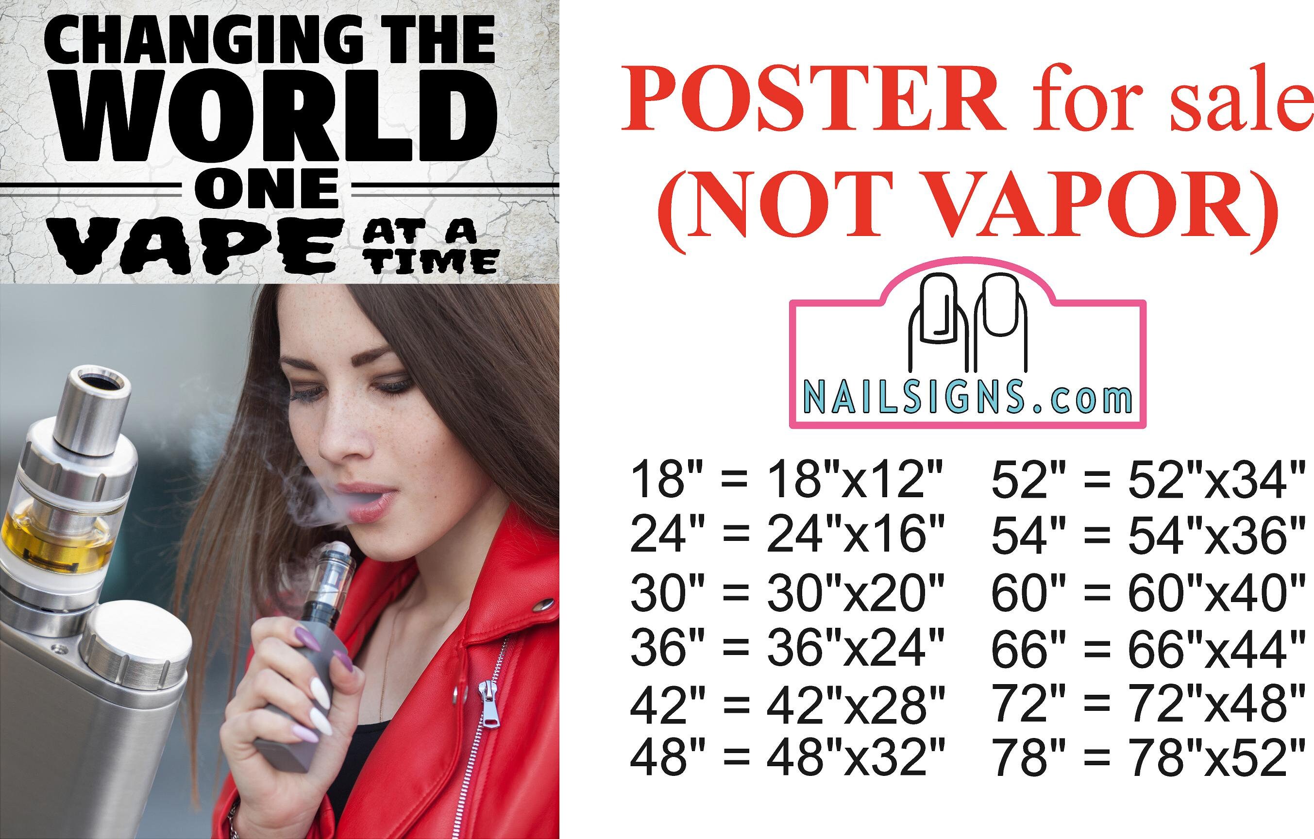 Vape 03 Photo-realistic Paper Poster Premium Interior Inside Sign Wall Window Non-laminated Juice Vaper E-liquids Pen Shop Vertical - Etsy Vape 03 Photo-realistic Paper Poster Premium Interior Inside Sign Wall Window Non-laminated Juice Vaper E-liquids Pen Shop Vertical - Etsy