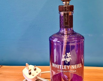 Whitley Neill Hand Decorated Glitter Fairy Light Gin Bottles Made To Order