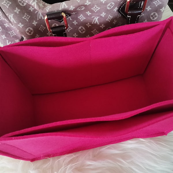Taschenorganizer pink für Speedy 30, Filzeinlage, Bagbutler, Filz-Einsatz