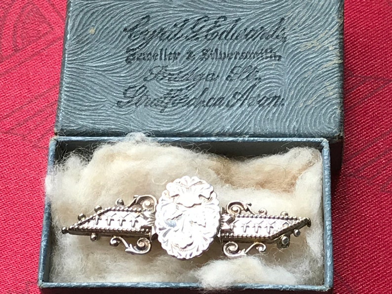 Edwardian Hallmarked Silver Brooch