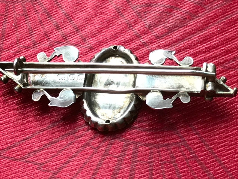 Edwardian Hallmarked Silver Brooch