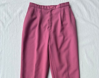 70’s/80’s Pink ‘Levi Strauss & Co Bend Over’ High Waisted Trouser