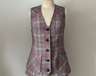 Vintage 1970s Weste Weste Made in USA