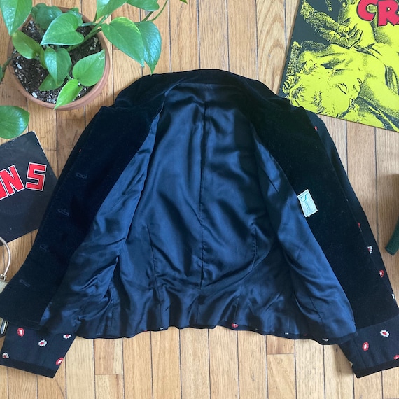 50’s/60’s Sacony Cropped Blazer Jacket Cinched Wa… - image 8