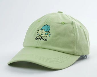 Lettuce Grass Type Friend Baseball Dad Hat