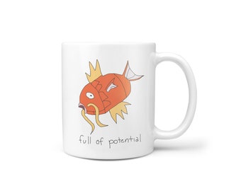 Beslutsam Koi-vän Novelty-mugg