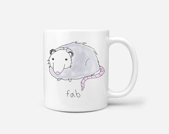 Possum Coffee Mug, Novelty Gift