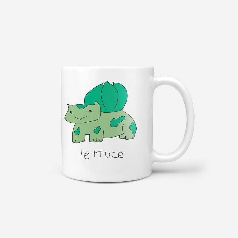 Lettuce Succulent Friend Novelty Mug image 1