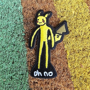 Oh No Electric Friend 3 Inch Patch