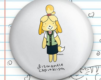 Political Dog Meme 1.25 inch Button