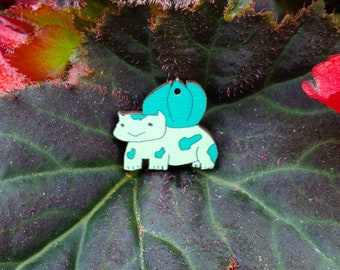 Lettuce Succulent Friend 1 inch Charm