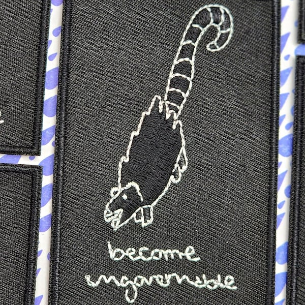 Become Ungovernable Possum 3 Inch Patch