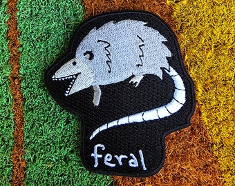 Feral Possum 3 Inch Patch