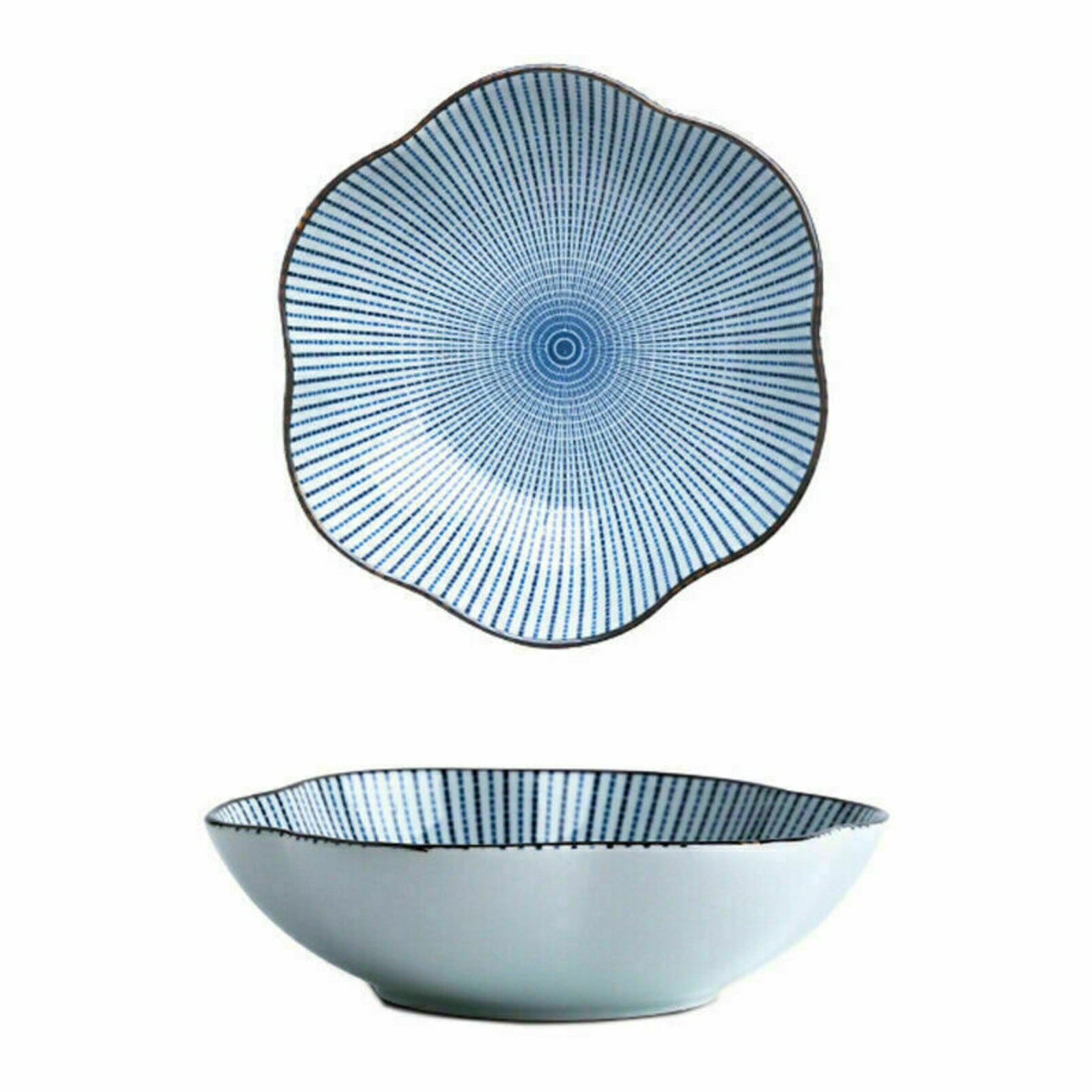5pcs set Ceramic Japanese Style Crockery Sets Dish Plate Bowl Etsy