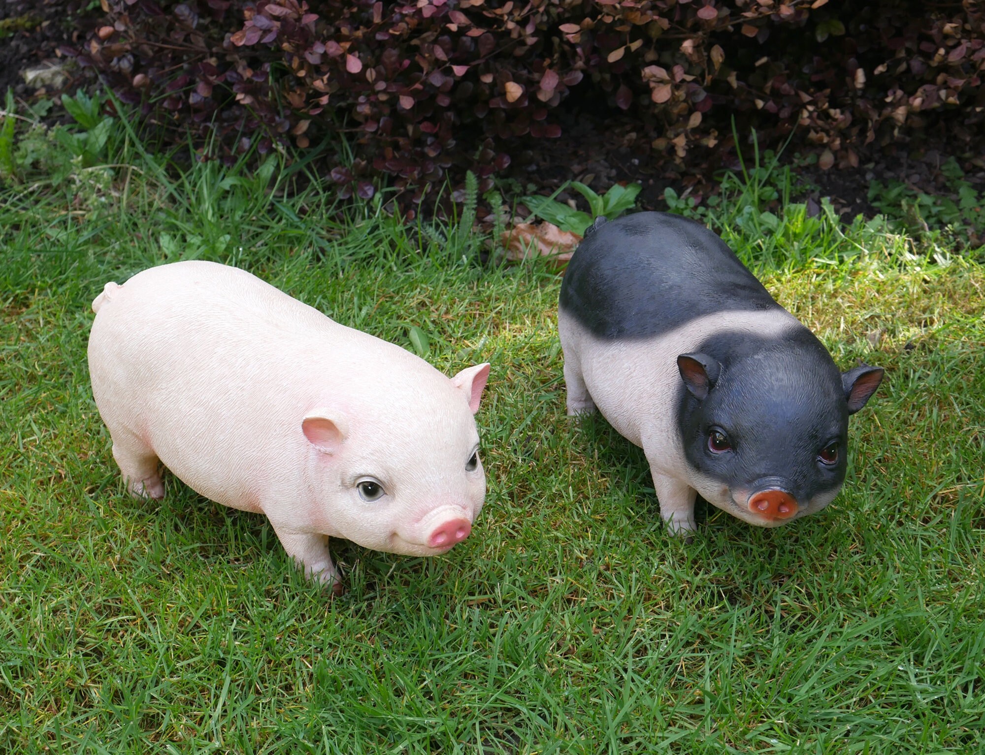 Pig Sculpture Farmyard Animal Piglet Garden Ornaments Pigs - Etsy Ireland