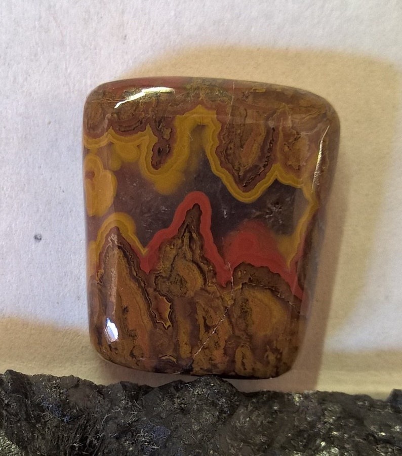agate sewing form free 21 x 17 to 19 x 7 mm landscape agate cave and crystals