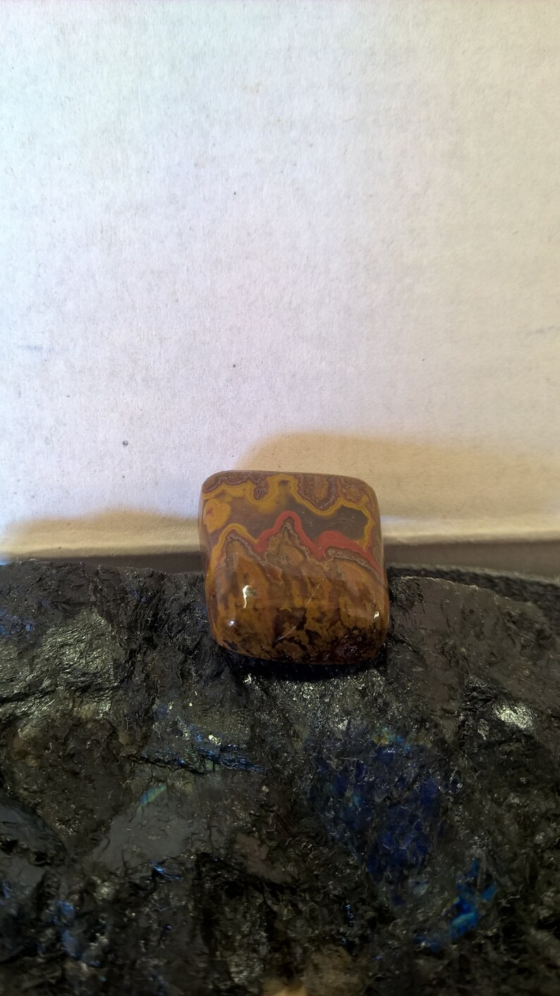 agate sewing form free 21 x 17 to 19 x 7 mm landscape agate cave and crystals