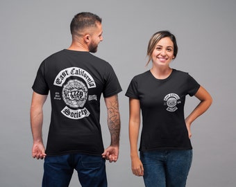 Pizza Boyz East California Society Shirt - Comedy Comics Comic Books Book Indie Artist Cal Biker Metal Rock Gift Bar Concert Tee Band