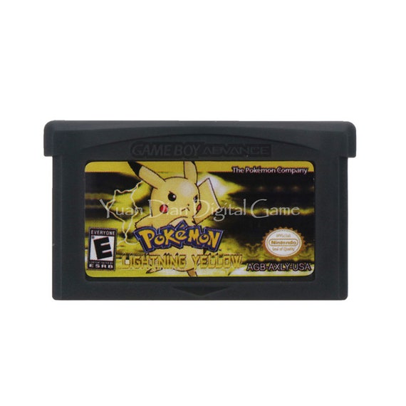pokemon lightning yellow gba rom download