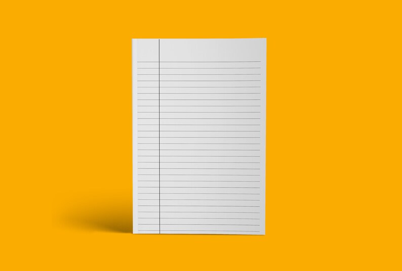 6x9 College Ruled KDP Interior Template 100, 120, 150, 200, 250 PDF ...