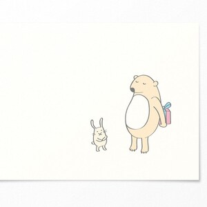 Geburtstagskarte - Groß & Klein - Glückwunschkarte / Einladungskarte / Grußkarte Geburtstag - Alles Gute zum Geburtstag - Papa Mama Opa Oma